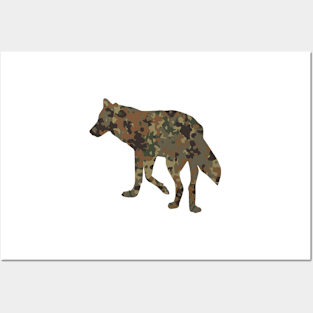 Flecktarn Wolf Posters and Art